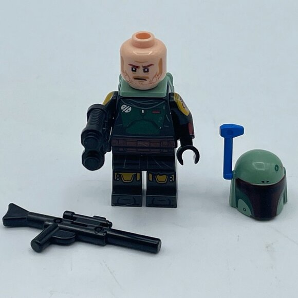 Lego Star Wars sw1158 Boba Fett Minifigure Armor, Jetpack, Blaster, Range Finder - Picture 6 of 15